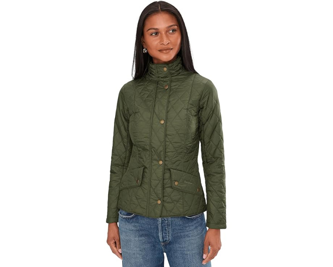 Barbour легкая стеганая куртка Flyweight Cavalry