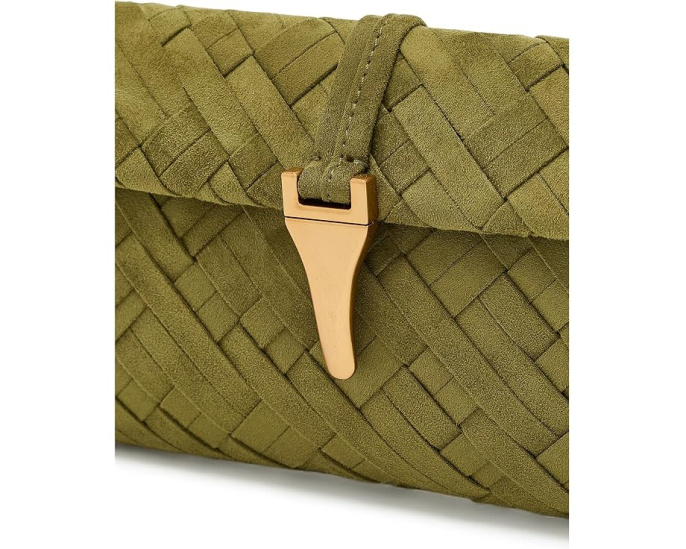 Zaria Woven Clutch