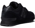 New Balance 574 Core детские кроссовки с верхом из замши и сетки