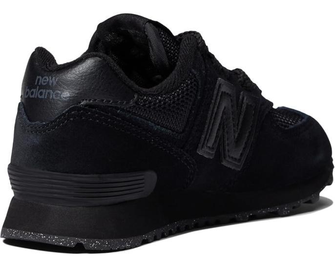 New Balance 574 Core детские кроссовки с верхом из замши и сетки
