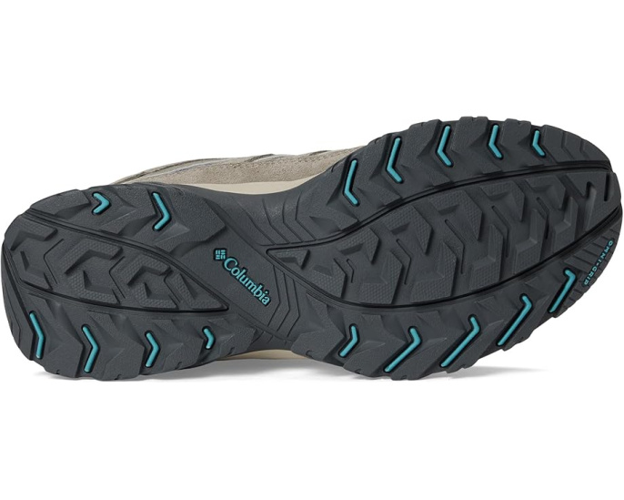 Треккинговые кроссовки Columbia Crestwood с подошвой Omni-Grip