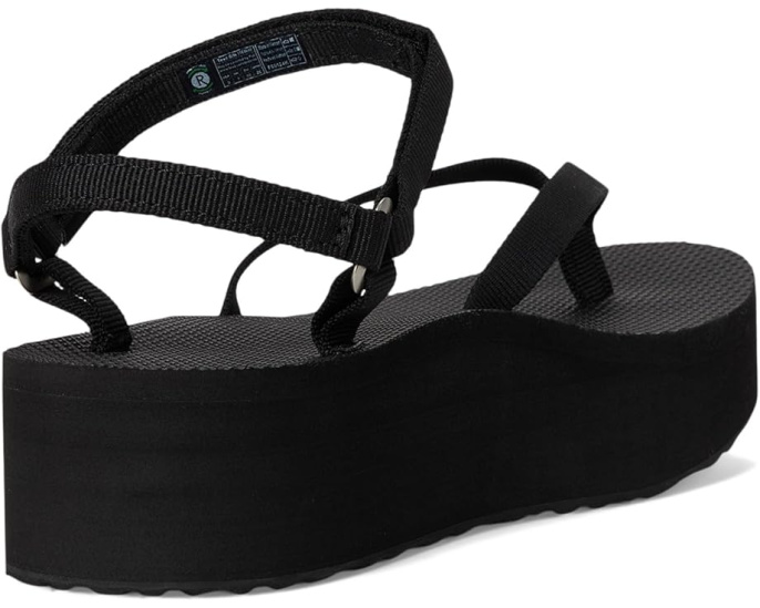 Сандалии Flatform Sandal Slim от Teva на платформе с ремешками и липучкой