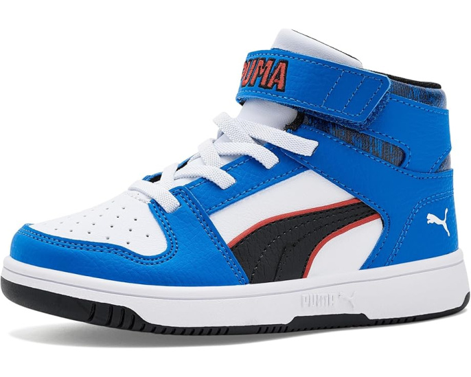 Кроссовки Puma Rebound Layup Mid с липучками для детей