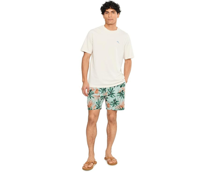 Плавки Tommy Bahama Naples Tidal Fronds 6 с принтом листьев