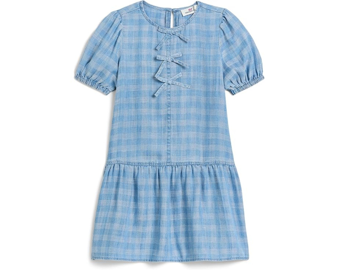 Платье Polly Vineyard Vines с бантами для малышей