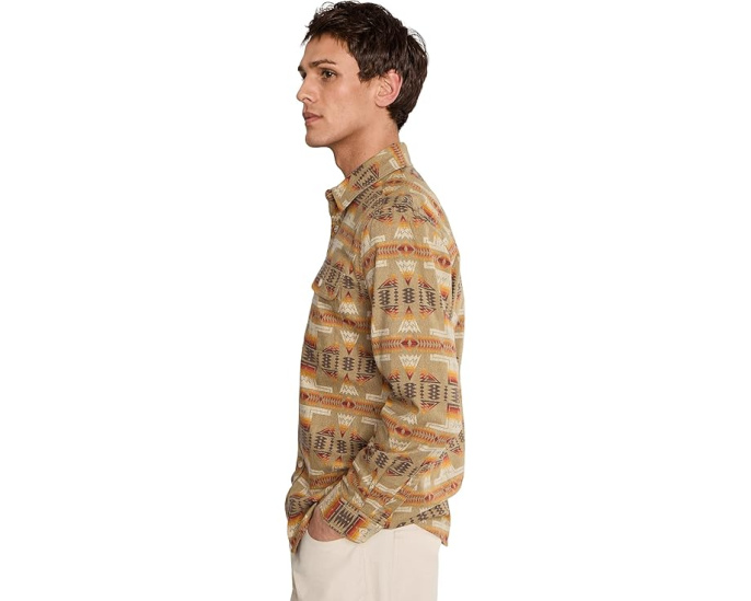 Рубашка Pendleton Tanner Twill с длинным рукавом и накладными карманами