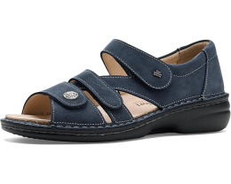 Сандалии Finn Comfort Biella-S Marine Nomad с кожаным верхом и анатомической стелькой
