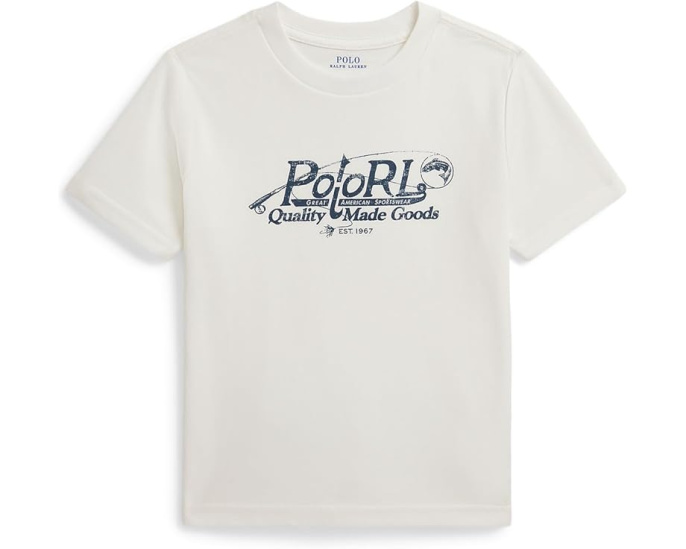 Футболка с логотипом Polo Ralph Lauren для малышей