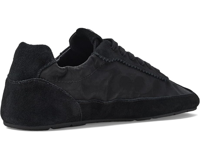 Coach Soft Sneakers с подписным нейлоном и замшей