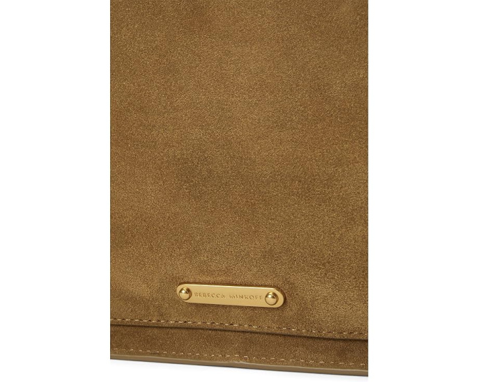 Сумка Rebecca Minkoff Darren Medium Feed из замши со съемным ремнем
