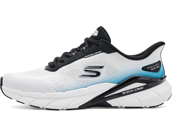 Слипоны SKECHERS Skech Cage Hands Free с сетчатым верхом