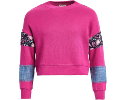 Детский пуловер Hatley Very Berry с миксовым узором и пайетками