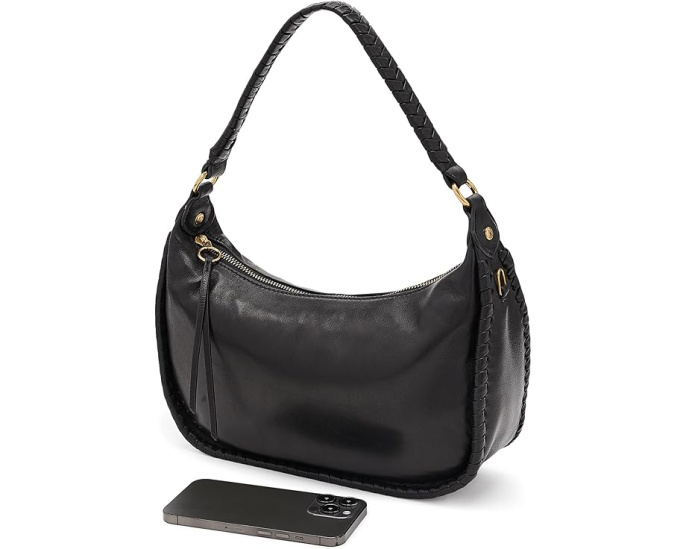Сумка кроссбоди Mia Crescent HOBO черная