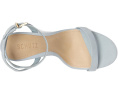 Туфли Schutz Cadey-Lee Curve Lace на каблуке из замши светло-голубые
