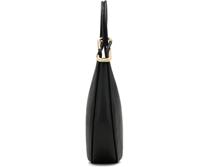 Большая сумка Dual Hobo Marc Jacobs из черной кожи