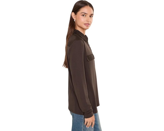 Длинный рубашка Kauai Woven Trim с плетеной отделкой Tommy Bahama