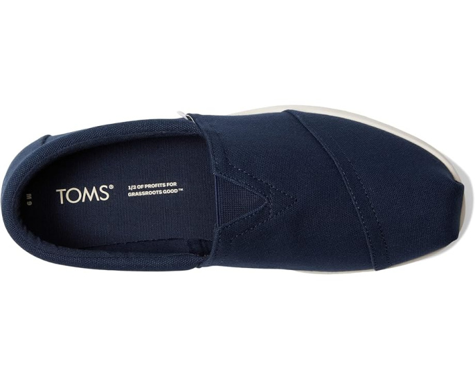 Эспадрильи TOMS Alpargata Forward на текстильной подошве