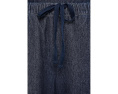 Органические хлопковые прямые брюки Indigo Knit от Eileen Fisher