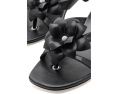Босоножки MICHAEL Michael Kors Jacie Kitten Sandals на низком каблуке с цветком