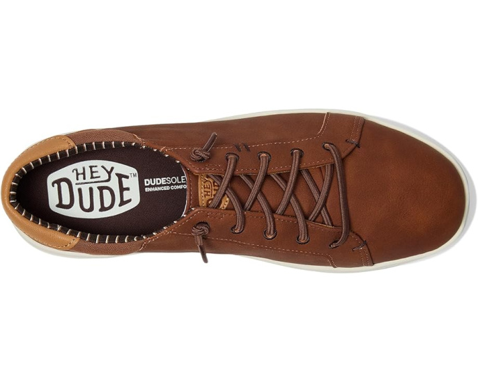 Кроссовки Hey Dude Paul Pro Classic на липучке с округлым носком и гибкой подошвой