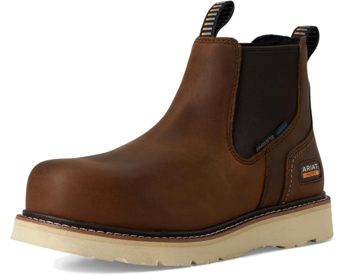 Водонепроницаемые ботинки Ariat Work Rebar Wedge с композитным подноском