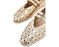Балетки Steve Madden Lydia-P с тиснением золотой перфорацией
