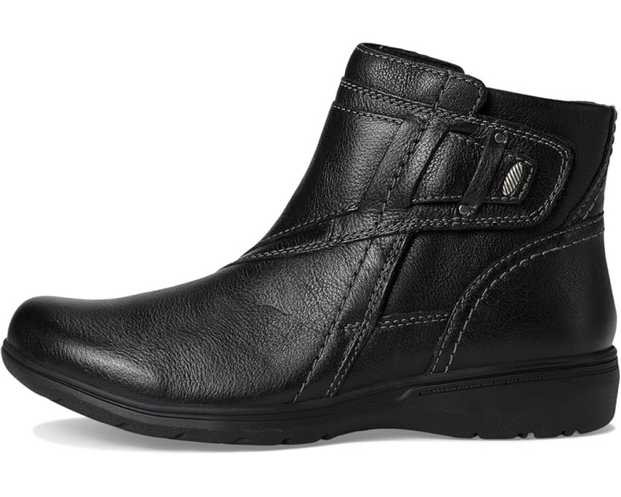 Ботильоны Clarks Carleigh Style с круглым носком и молнией сбоку