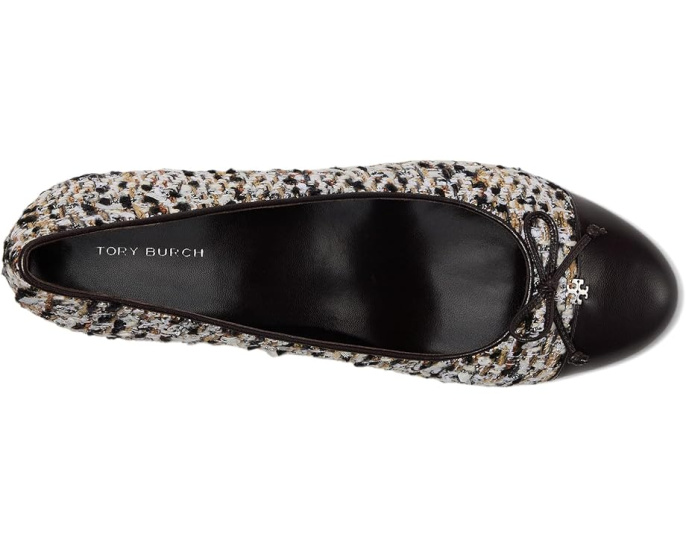 Туфли лодочки Tory Burch Cap-Toe Pumps 45 мм с контрастным носком