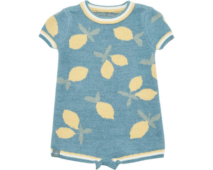 Боди Barefoot Dreams Kids CozyChic Ultra Lite Baby Lemon для младенцев