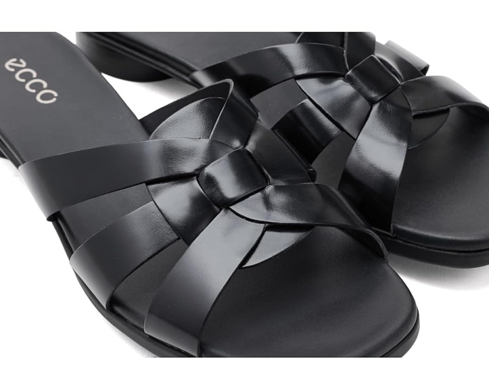 Сандалии ECCO Sculpted Alba 25 Woven с плетеным верхом и каблуком