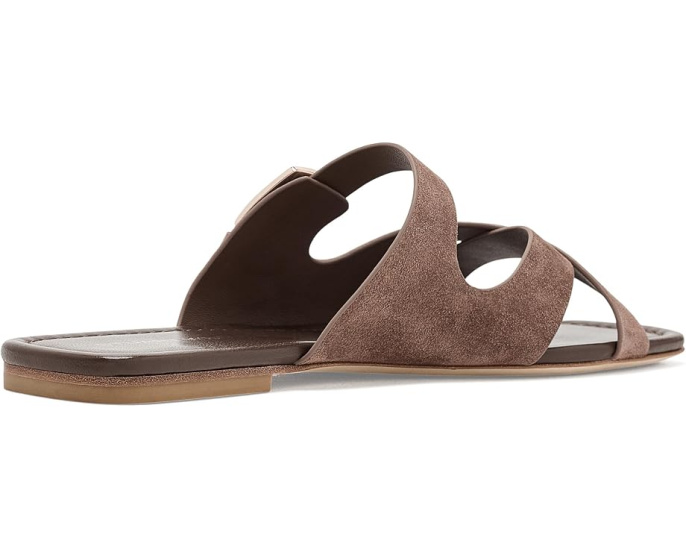 Stuart Weitzman шлепанцы Sai Slide с регулируемой пряжкой