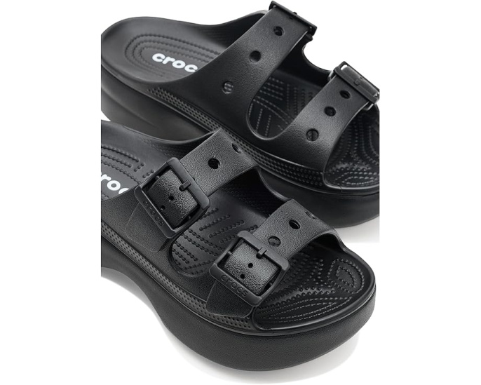 Сандалии Crocs Saturday на платформе с регулируемыми ремешками