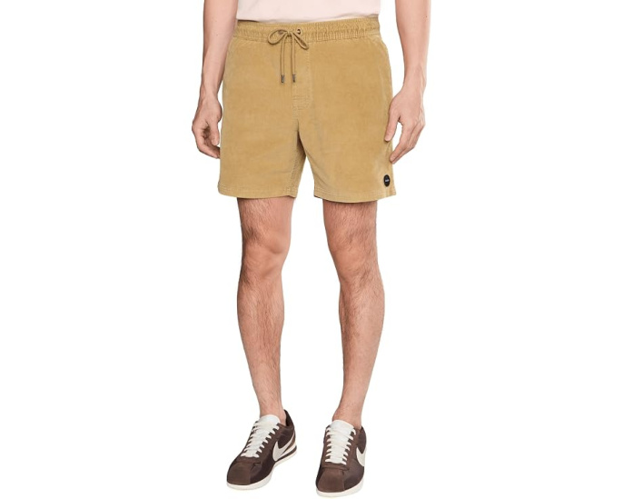 Шорты RVCA Escape Elastic Cord Short II с эластичным шнурком и потертым эффектом