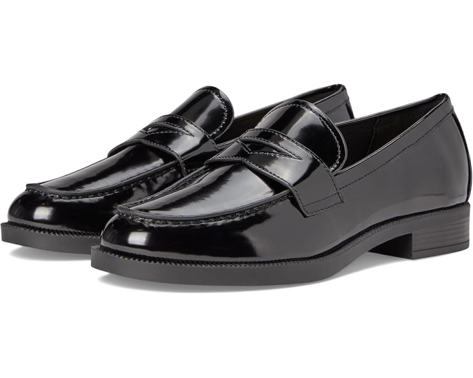Мокасины Nine West Berg из замши с блочным каблуком