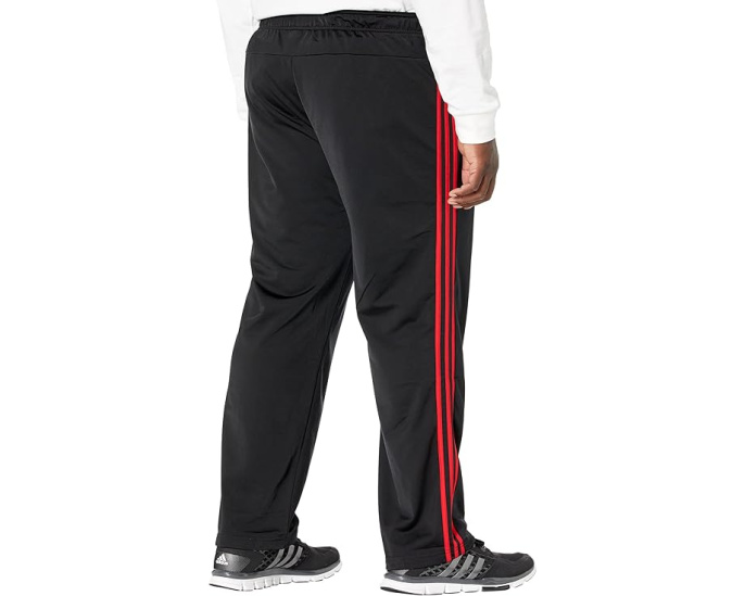adidas Брюки Essentials с открытым подолом и полосками