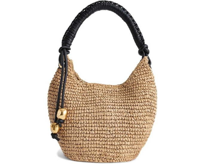 Madewell мини-сумка The Camren Mini Bag из натуральной соломки