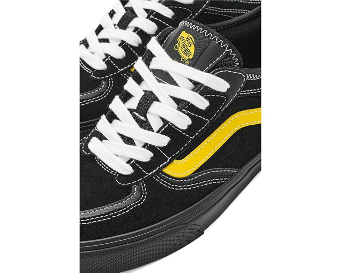 Кроссовки Vans Rowley Classic скейтбордические черного цвета