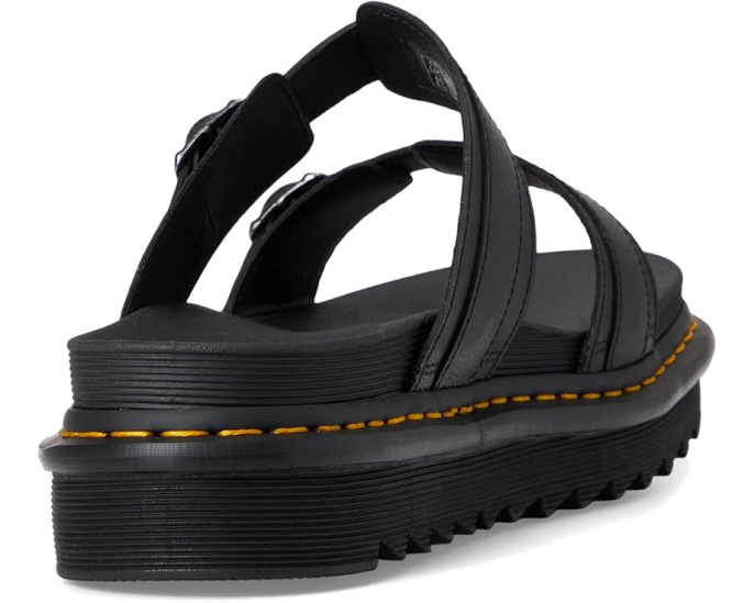 Сандалии Dr. Martens Myles из вощеной кожи с платформой