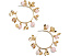 Серьги-кольца Gilded Garden от Kate Spade New York с подвесками