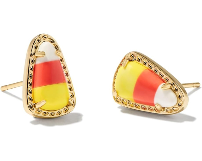 Серьги-гвоздики Candy Corn от Kendra Scott