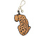 Брелок Brahmin Leopard из кожи