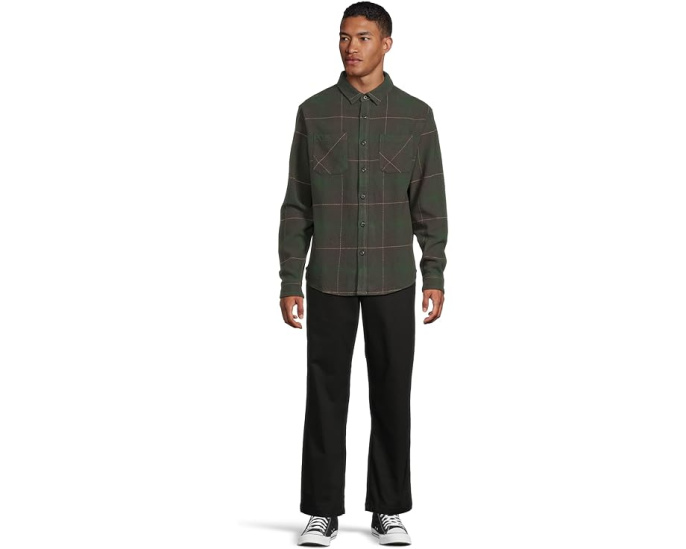 Рубашка Quiksilver Dna Flannel из мягкого хлопка