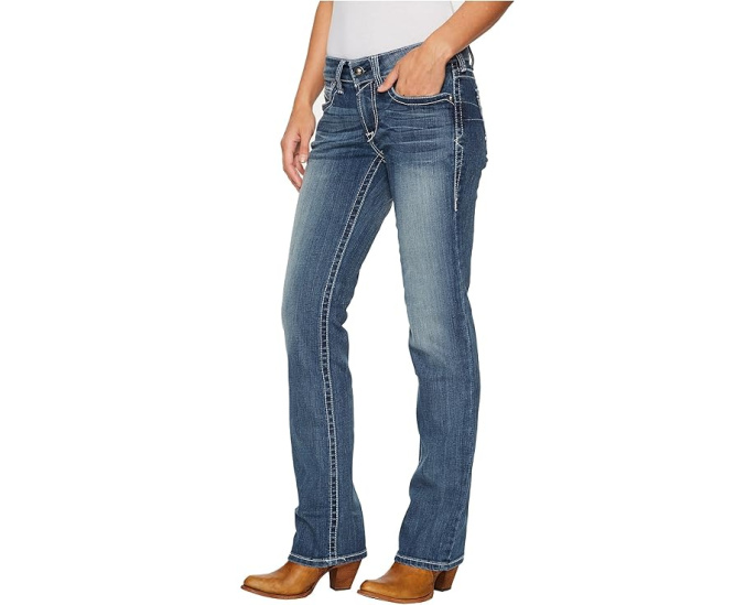Джинсы Ariat R.E.A.L. Straight Icon с завышенной талией