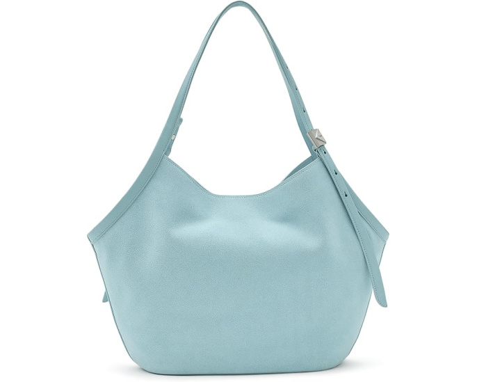 Сумка-тоут Deco из замши в форме тюльпана с двумя ремнями Kate Spade New York