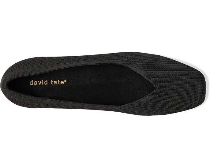 Туфли David Tate Union с квадратным носком и устойчивым каблуком