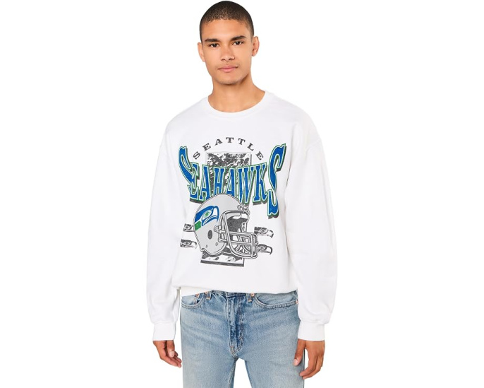 Толстовка NFL Seattle Seahawks Conversion Crew Fleece от Junk Food Clothing