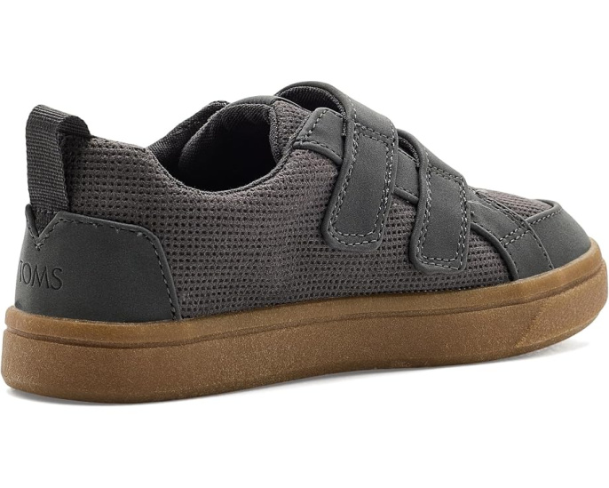 Кроссовки TOMS Cruz Double Strap на двойной липучке черные