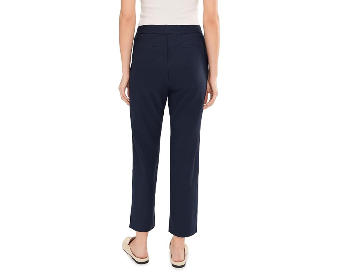 Брюки Eileen Fisher из стрейч-креп-жоржета с расклешенными штанинами