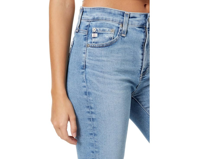 Джинсы клеш с высокой талией Farrah от AG Jeans