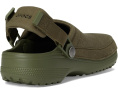 Кроксы Crocs Classic Crafted Vegan Suede Clogs с ремешком и стелькой Croslite